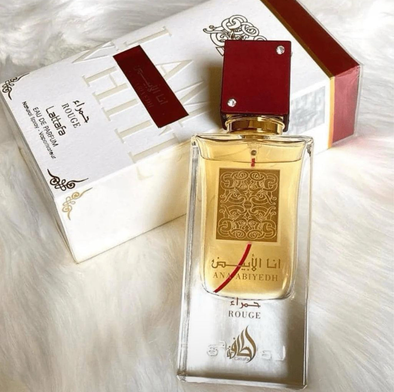 Ana Abiyedh Rouge 60ml By Lattafa