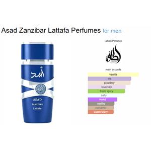 Zanzibar Asad 100ml Eau De Parfum - Lattafa
